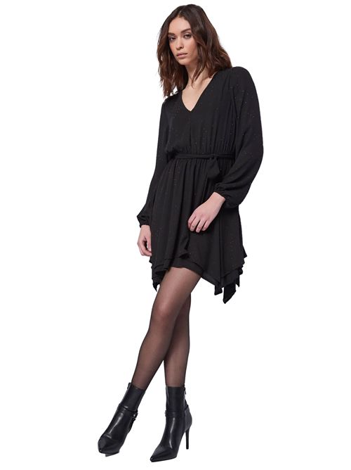 GAUDÌ JEANS Georgette dress with belt GAUDI JEANS | 521BD150052001